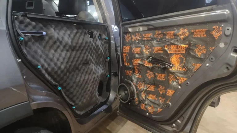 Шумоизоляция дверей Chery Tiggo 8 Pro 2023-1