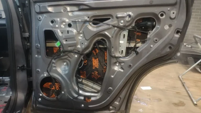 Шумоизоляция дверей Chery Tiggo 8 Pro 2023-2