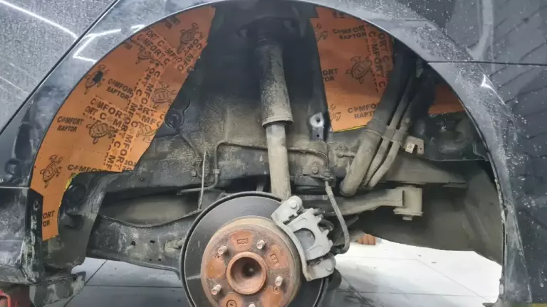 Шумоизоляция арок Hyundai Sonata-3