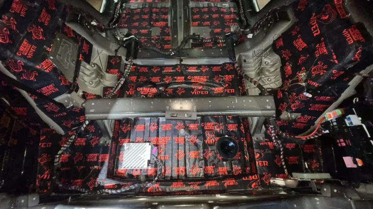 Шумоизоляция багажника Mercedes - Benz GLS 2021-3