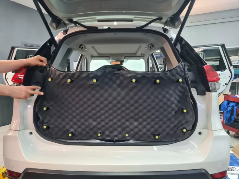 Шумоизоляция дверей Nissan X-Trail-4аг 4