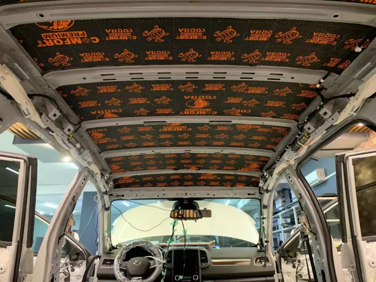 Шумоизоляция крыши Renault Koleos II -1
