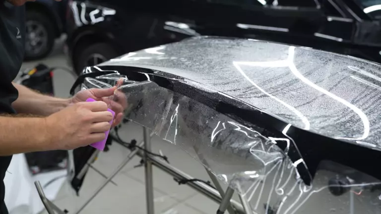 Оклейка бампера Audi Q5-6