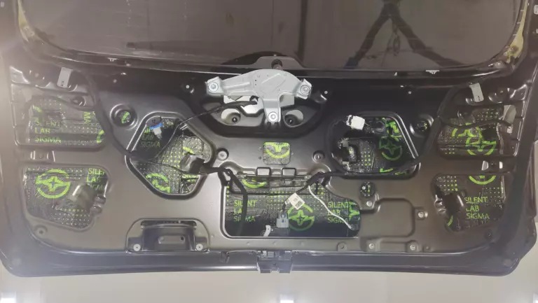 Шумоизоляция дверей Hyundai Palisade-2