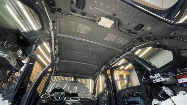 Шумоизоляция крыши 1 BMW X5 2021