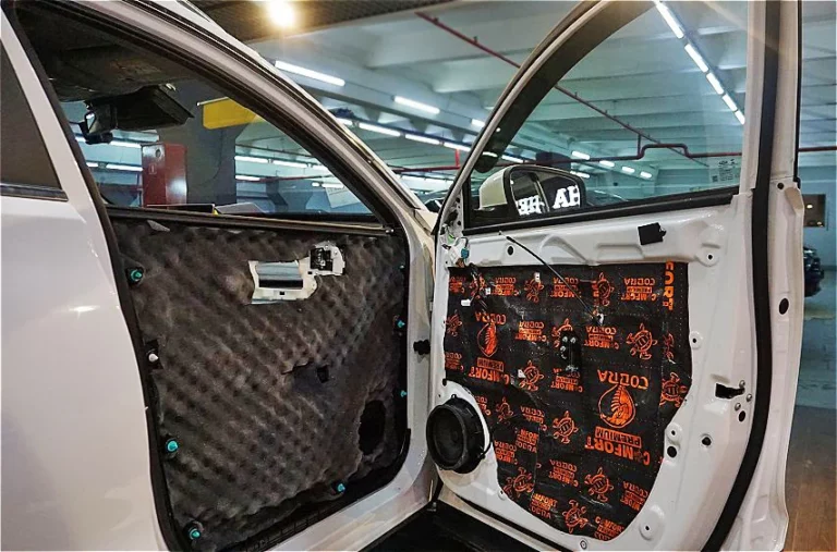 Шумоизоляция двери Cherry Tiggo 8 pro-4