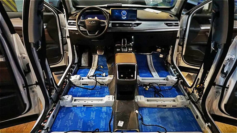 Шумоизоляция пола Cherry Tiggo 8 pro-3