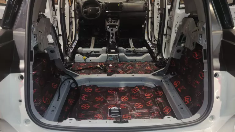 Шумоизоляция багажника Citroen C5 Aircross-4