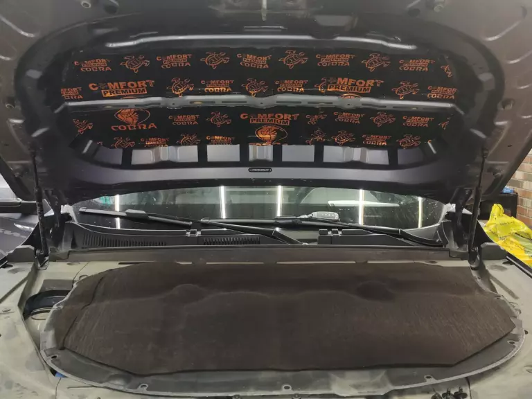 Шумоизоляция капота Chery Tiggo 8 PRO Max