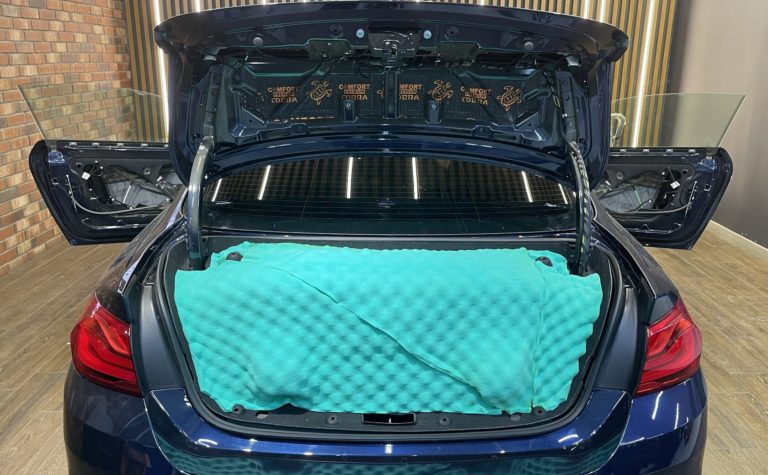 шумоизоляция BMW Coupe 2018 баг 7